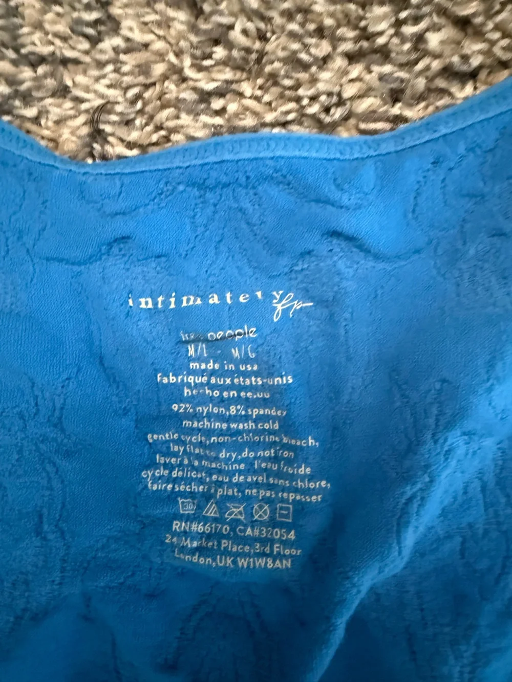 Free People bold blue